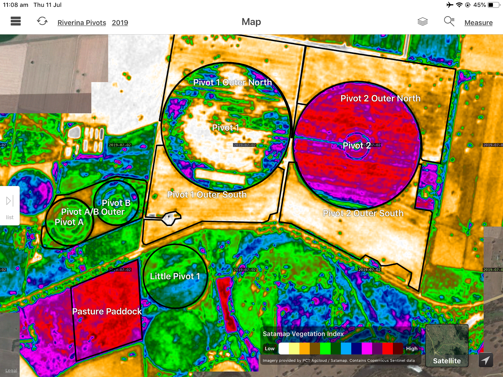Creating visibility with multi-spectral imagery