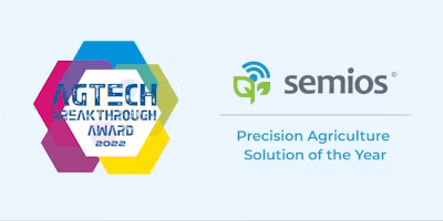 Semios Named “Precision Agriculture Solution of the Year”
