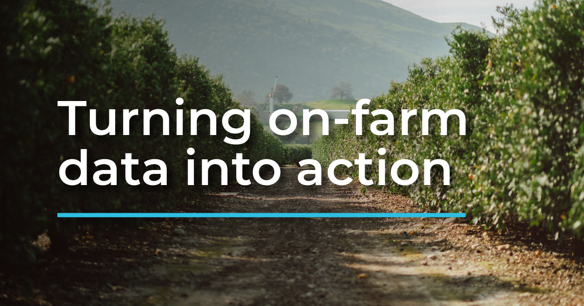 Using On-Farm Data for Decisions that Matter