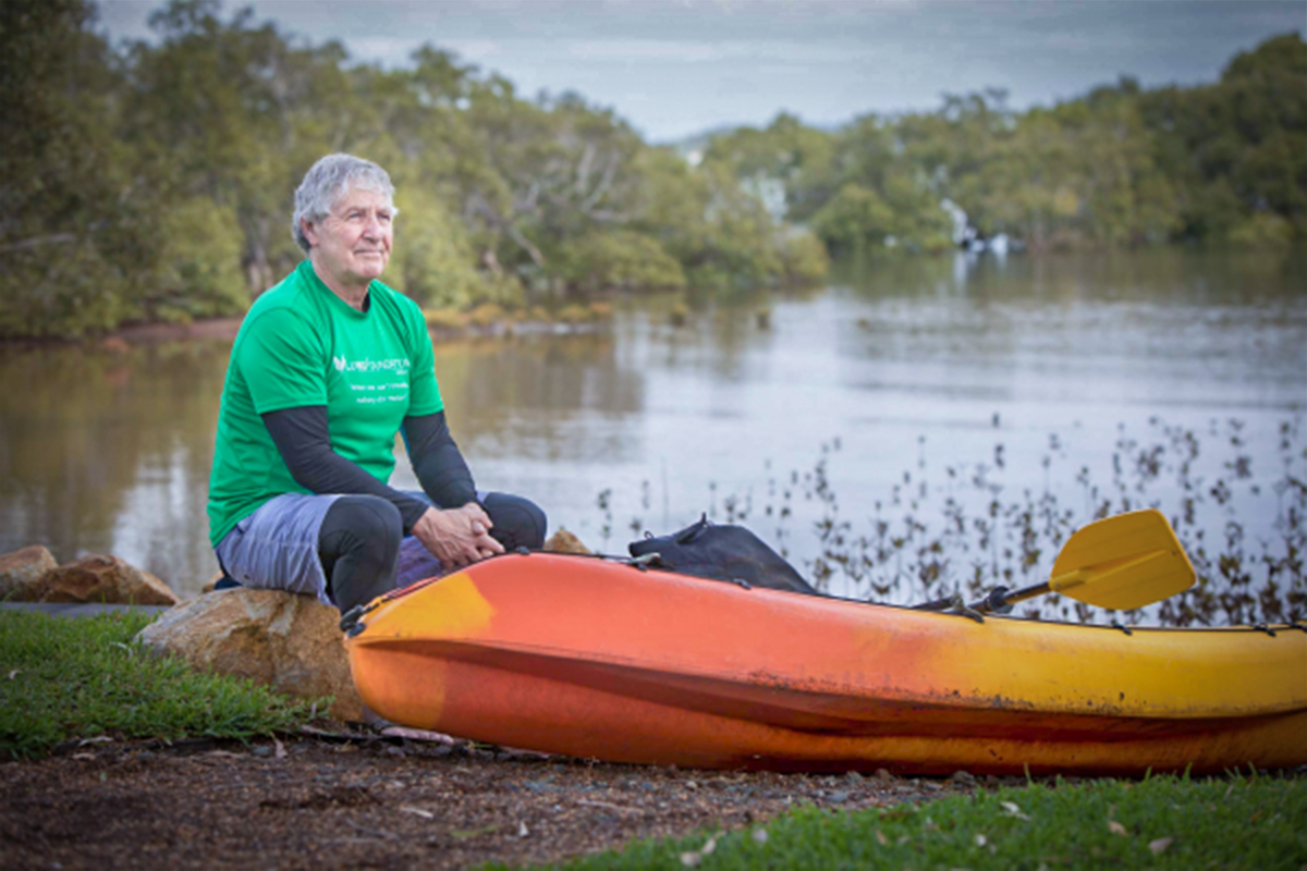 Kayaking the Mighty Murray for Lung Foundation Australia