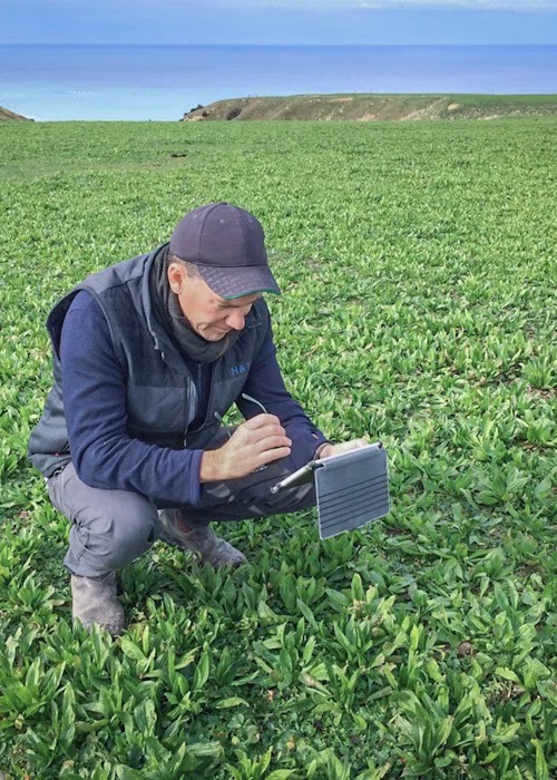 Using data to improve crop production