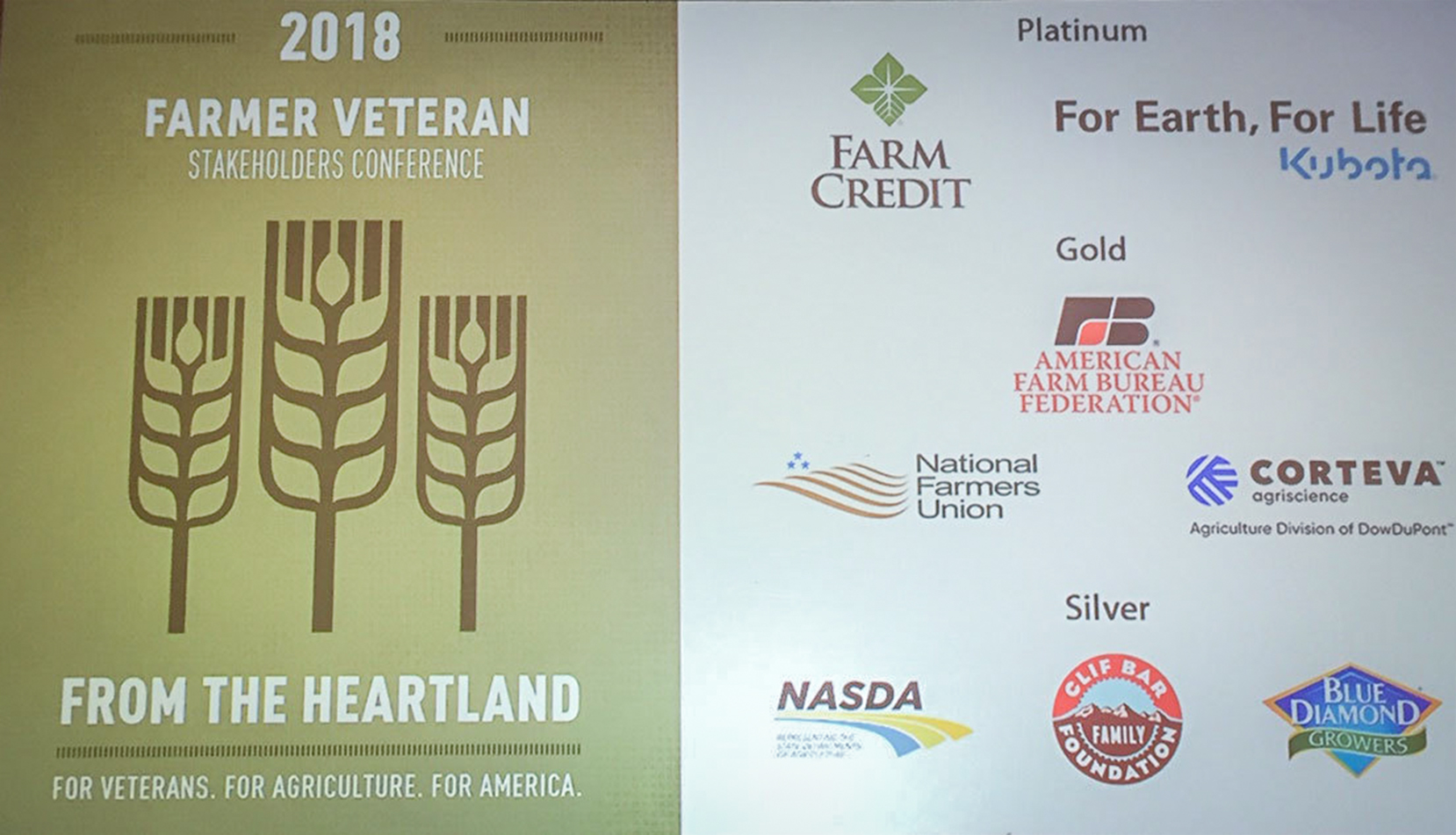 2018 Farmer Veteran Stakeholders Conference
